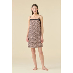 Viscose Nightshirt Animal Print Lover