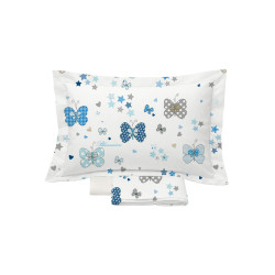 Completo Lenzuola Culla Farfalle Blumarine