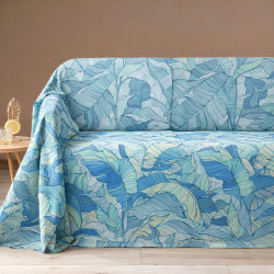 Telo Arredo Copridivano Grandecor In Cotone Forest Caleffi