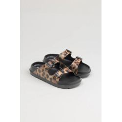 Women's summer slip-on in rubber