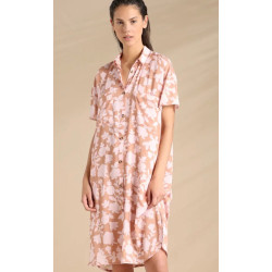 Abito Camicia Donna Estivo In Viscosa  Flowery Noidìnotte